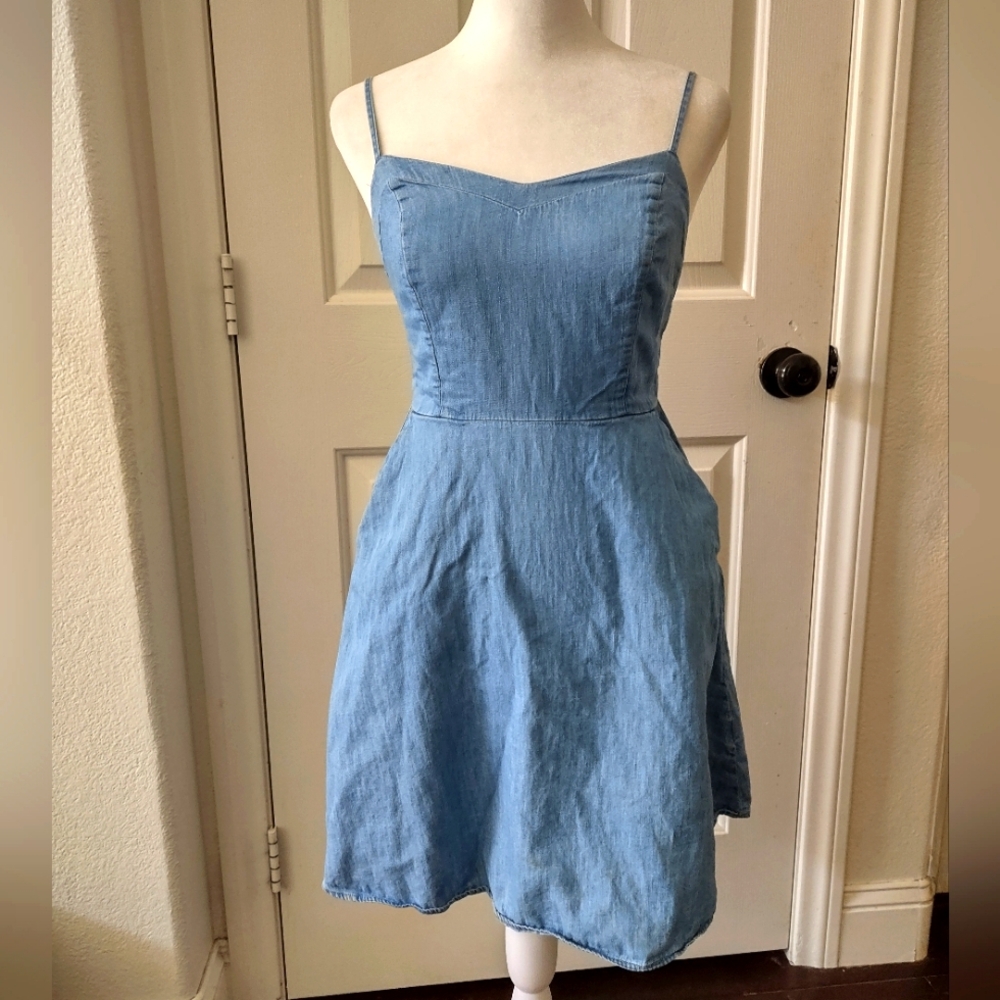 Juniors SO Light Blue Mini Dress